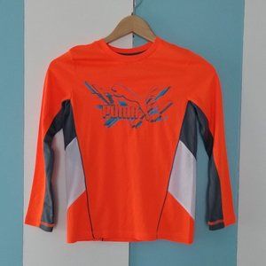 Puma Neon Orange Long Sleeve